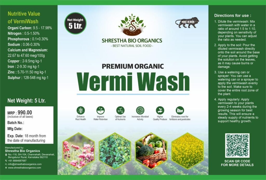 Vermiwash Manufacturer in Karnataka